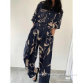 New Arrivals Floral Printed Long Loose Women's Pants